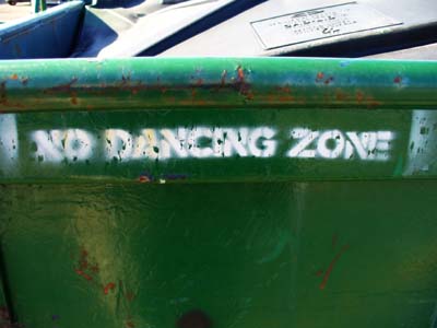 No Dancing Zone by Laura Moncur 11-15-05