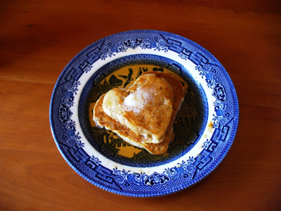Heart Shaped Pancakes by Laura Moncur 02-14-06