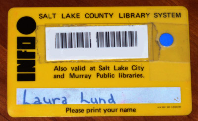 My Library Card by Laura Moncur 03-23-06