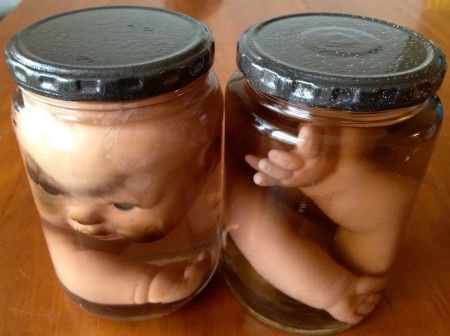 Baby Specimen Jar for Halloween from Pick Me!