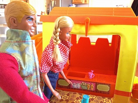 Barbie Camping