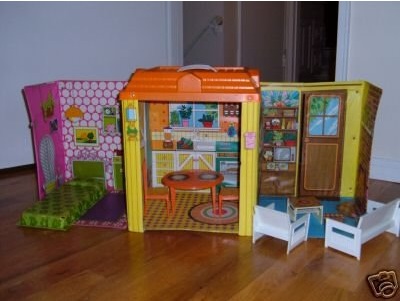 Barbie Furniture Sets on Barbie Country Living Home Furniture