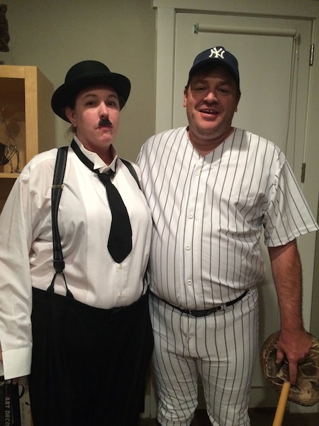 Charlie Chaplin and Babe Ruth Costumes 2014