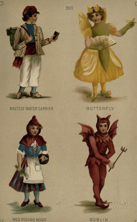 Children's Costumes 1887 from Pick Me