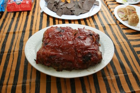 Stacey Vest's meatloaf won for Best Potluck