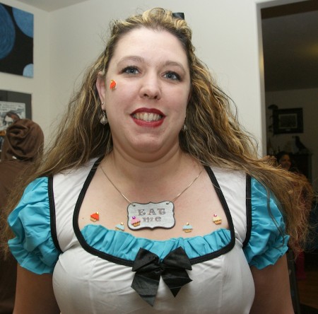 Jennifer Savage as Alice in Wonderland