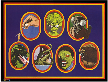 Dynamite Magazine Monster Poster - 1976