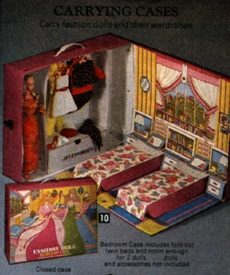 Fashion Doll Bedroom Case Sears Catalog