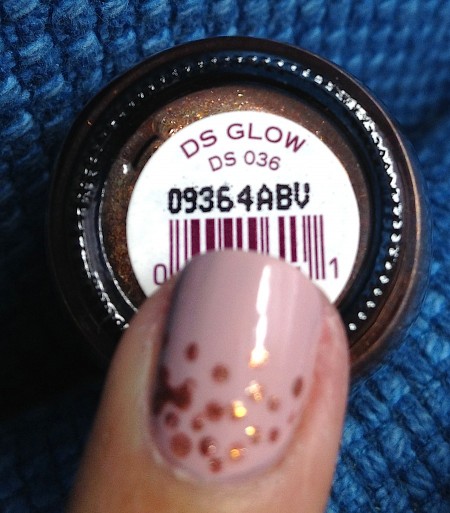 Faux Nail Lingerie with OPI DS Glow from Pick Me!