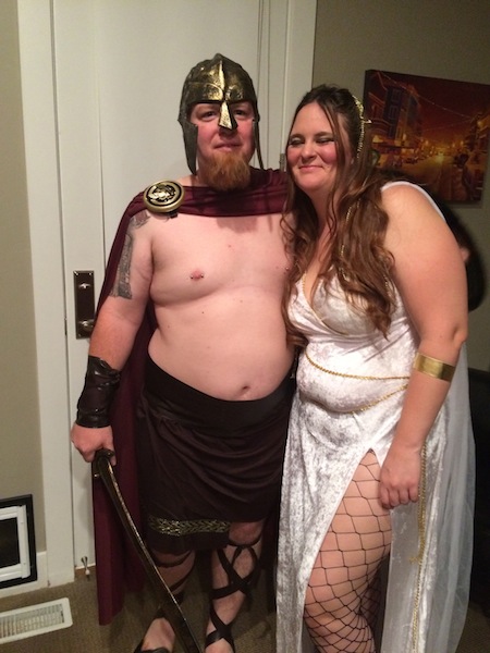 Gladiator and Goddess Costumes 2014