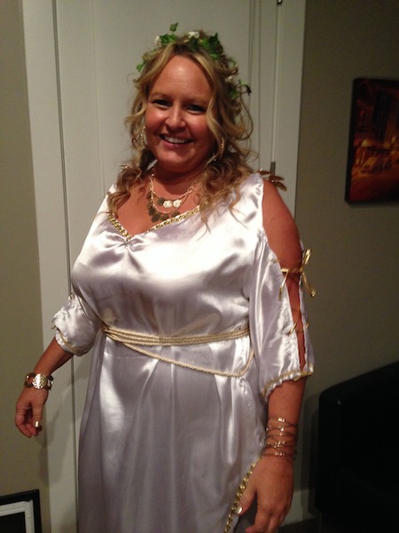 Grecian Goddess Costume 2014
