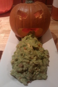 Guacamole Puking Pumpkin from Pick Me!