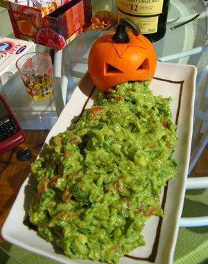 Guacamole Puking Pumpkin from Pick Me!