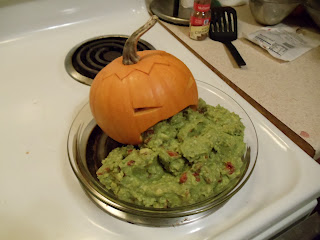 Guacamole Puking Pumpkin from Pick Me!