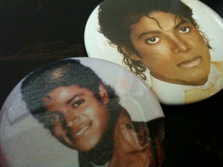 My old Michael Jackson pins