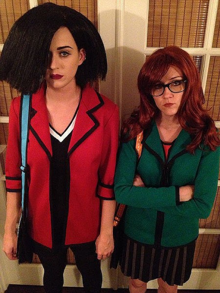 Jane and Daria costumes for Halloween from Katy Perry