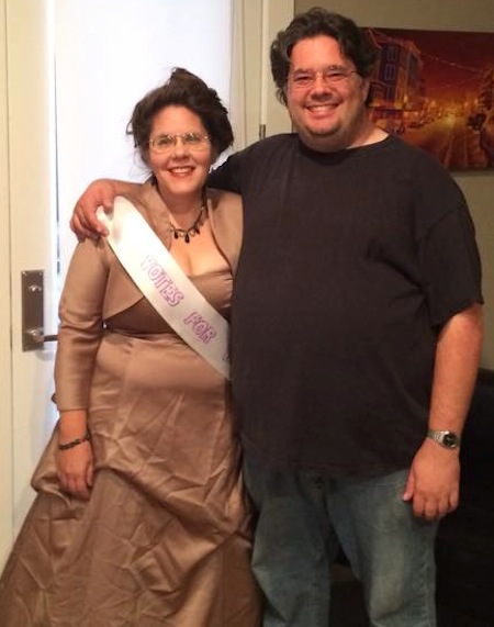 Mike and I for Halloween 2014