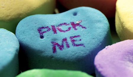 Pick Me Candy Heart by KateeMacG on Flickr