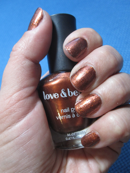 Rusted Bronze Manicure from Pick Me!