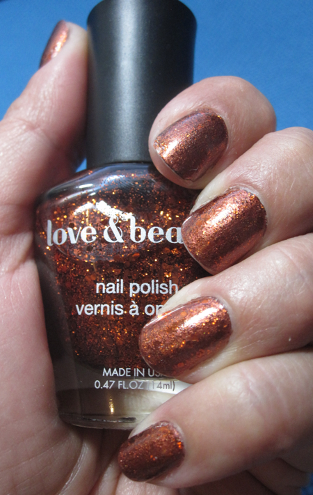 Rusted Bronze Manicure from Pick Me!