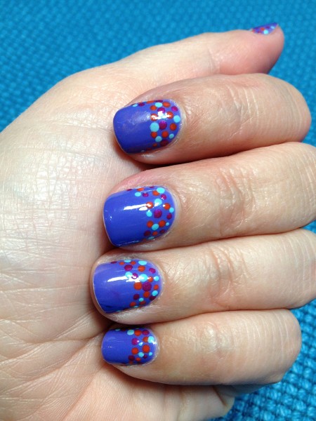 Spring Polka Dots Manicure from Pick Me!