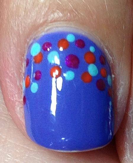 Spring Polka Dots Manicure from Pick Me!