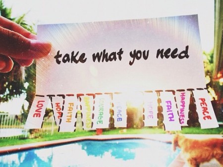 Take What You Need