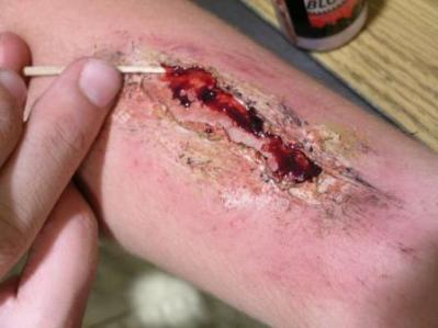 Realistic Wound from Theater Effects