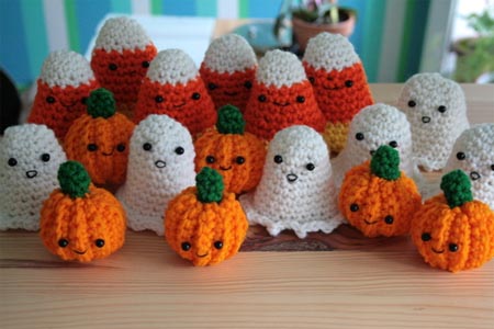 Crocheted Halloween Cuteness on Etsy