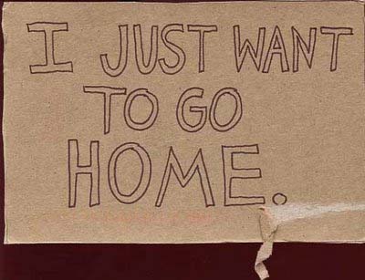 PostSecret: I Just Want To Go Home