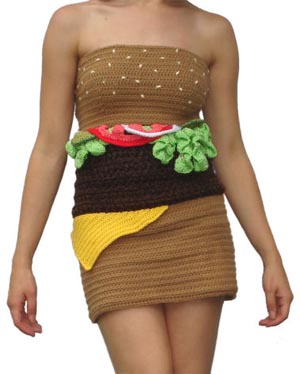 Joy Kampia’s Hamburger Costume