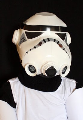 Milk Jug Storm Trooper Helmet