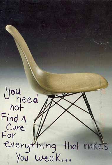 PostSecret: You Need Not Find A Cure