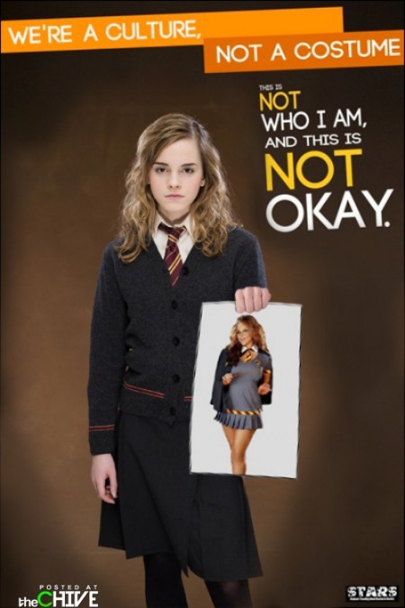 Hermione is a culture not a costume?
