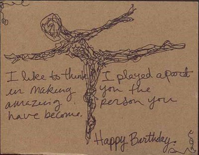 PostSecret: Birthday Message